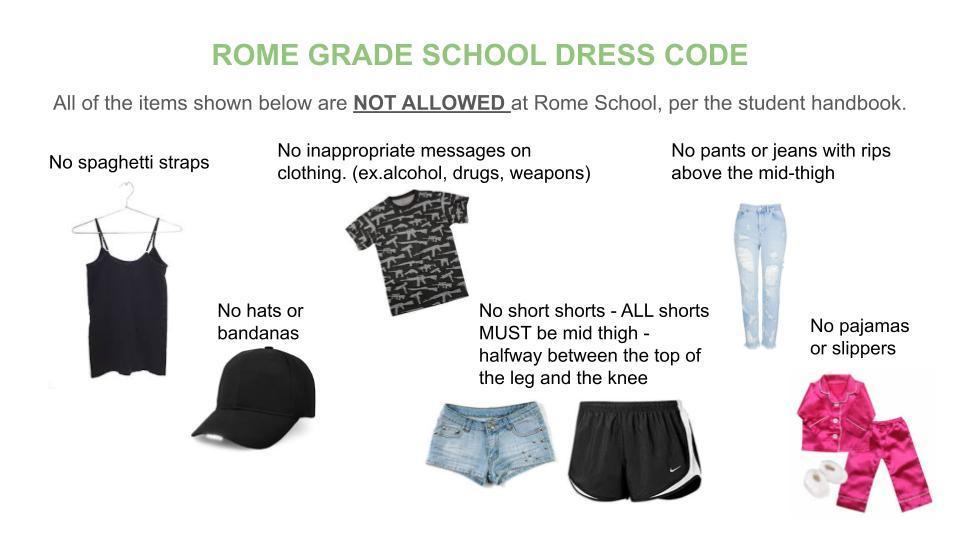 Important Dress Code Information